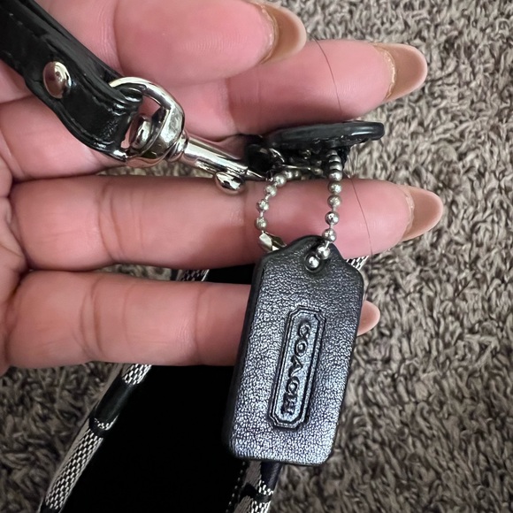 Coach Black and Gray Signature Bag Set - Picture 11 of 13